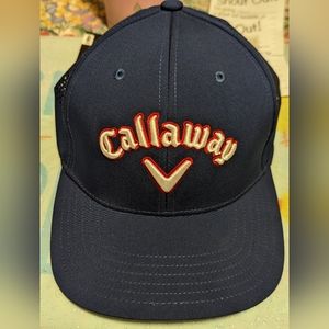 NWT Callaway Riviera Fitted Cap with USA flag